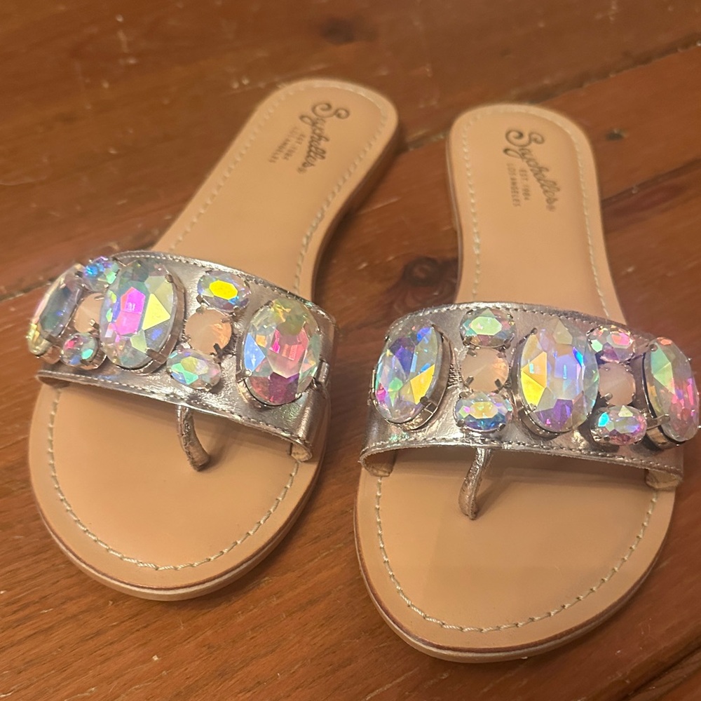 NWOT Seychelles Bling Flats - Size 6 1/2